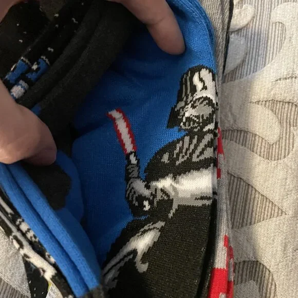 Star Wars Men's Multi-Color 6-Pairs Causal Ankle Socks 6-Pack Shoe Size 3-10 - Picture 3 of 7